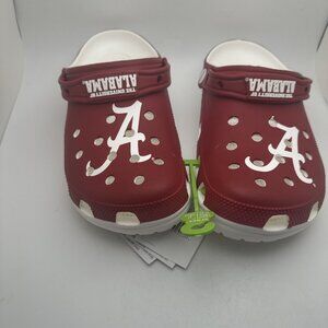 Crocs University of Alabama Classic Clogs for Men and Women Sz M12  W13